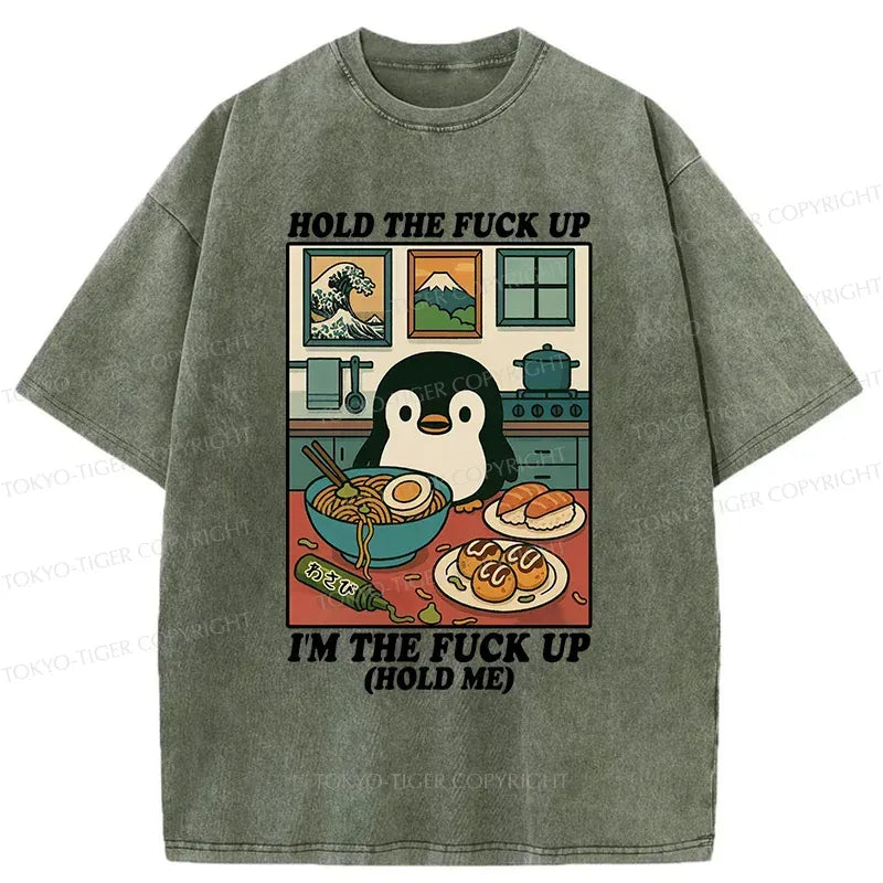 Troublesome Penguin Unisex Tee for Summer