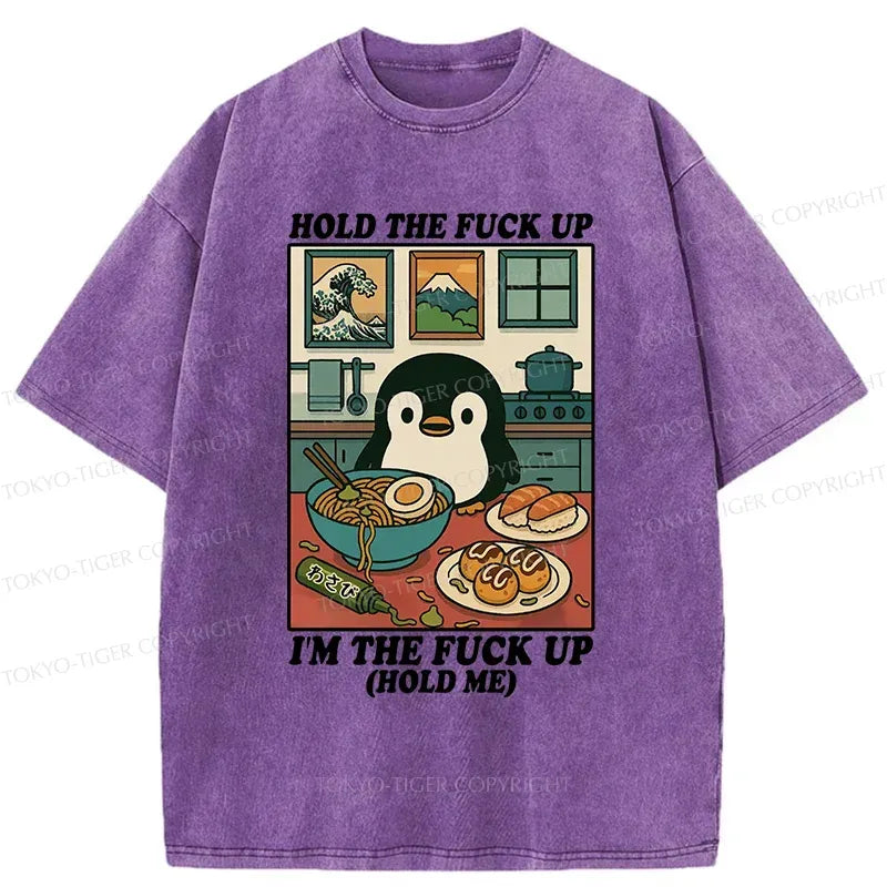 Troublesome Penguin Unisex Tee for Summer