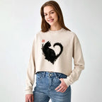 Kyoto Cat Sweatshirt for Anime Convention