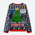 Kyoto Lion Christmas Tree Funny Ugly Sweatshirt