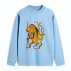 Japanese Octopus Long Sleeve T-Shirt