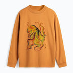 Vintage Kyoto Lion Octopus Shirt Gift Idea