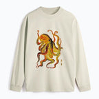 Japanese Octopus Long Sleeve T-Shirt