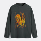 Vintage Kyoto Lion Octopus Shirt Gift Idea