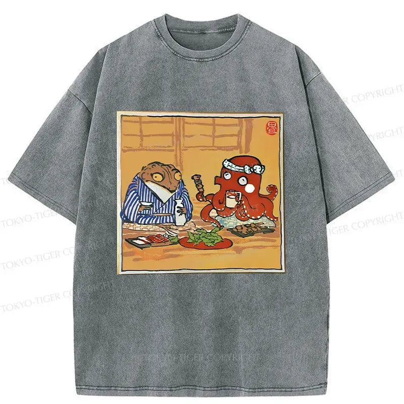 Kyoto-Lion Monster Tee for Streetwear