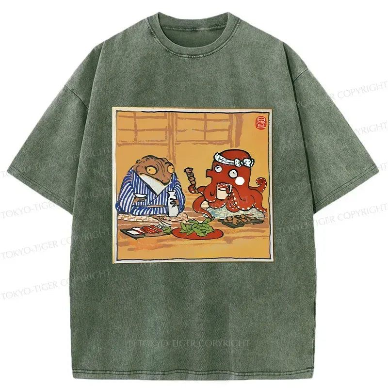 Kyoto-Lion Monster Tee for Streetwear
