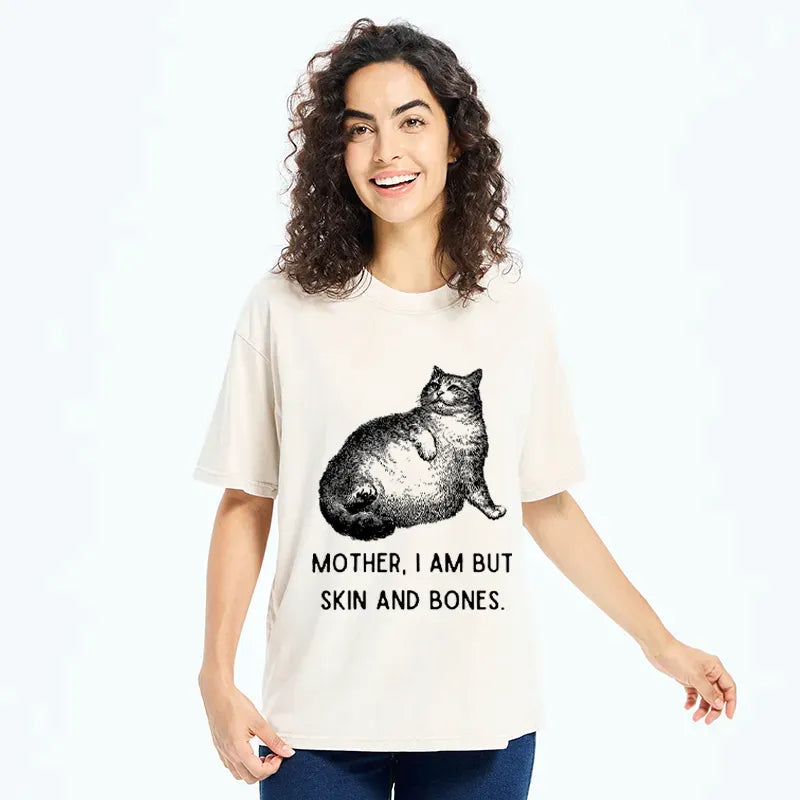 Vintage Cat Washed T-Shirt