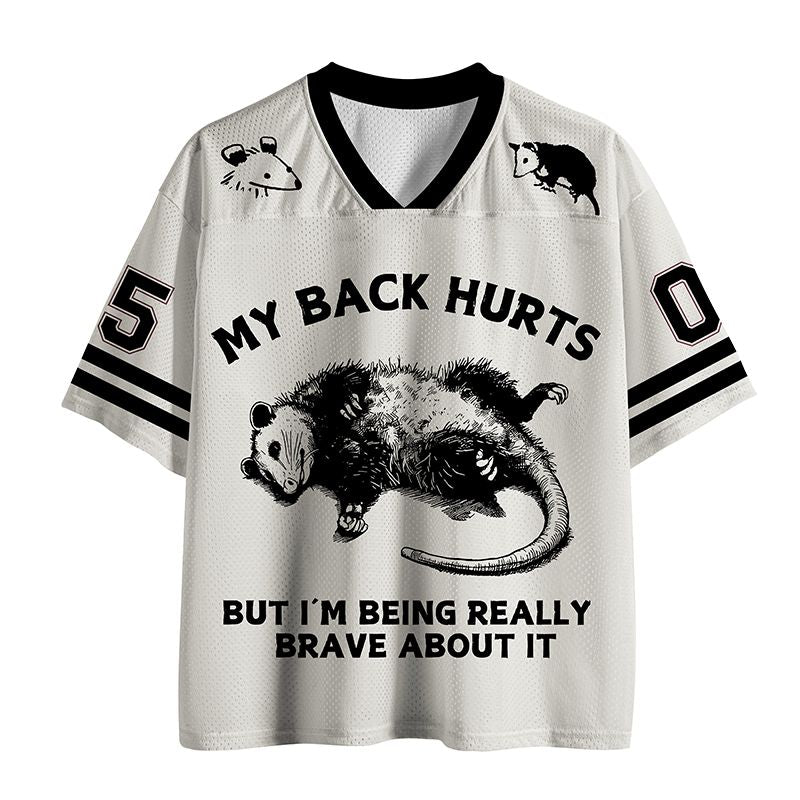 Vintage Kyoto Lion Mesh Jersey Streetwear