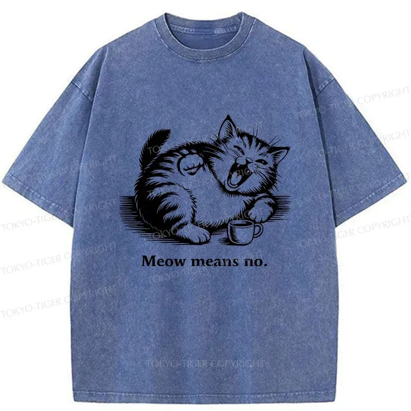Vintage Japanese Cat T-Shirt for Daily Wear