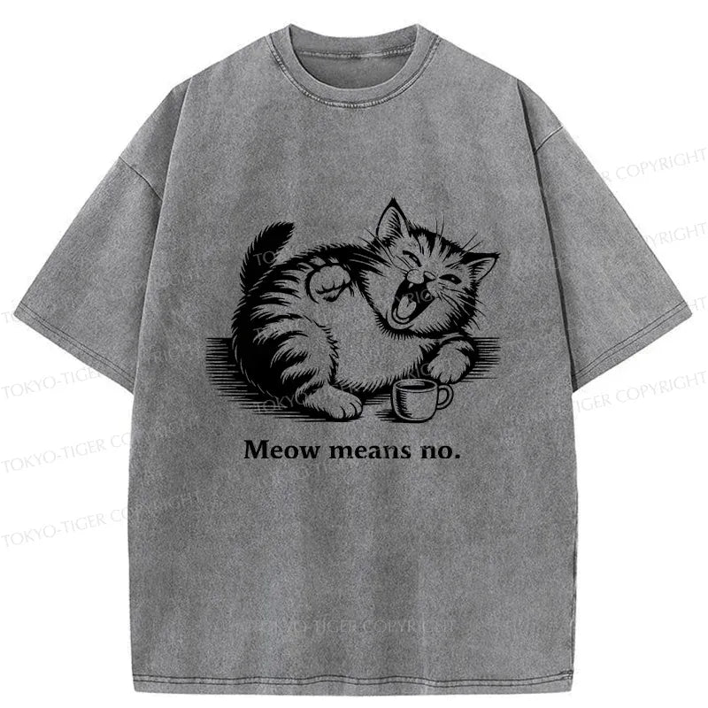 Vintage Japanese Cat T-Shirt for Daily Wear
