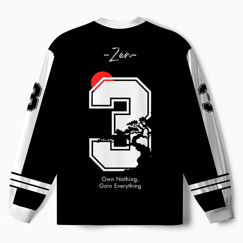 Best Seller Japanese Zen Kanji Jersey for Sports