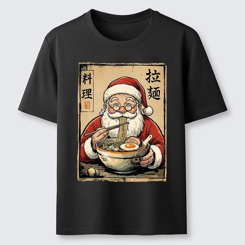 Kyoto-Lion Santa Eating Ramen Meme Classic T-Shirt