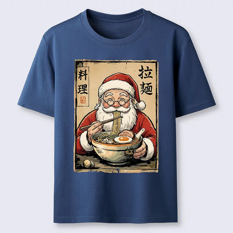 Kyoto-Lion Santa Eating Ramen Meme Classic T-Shirt