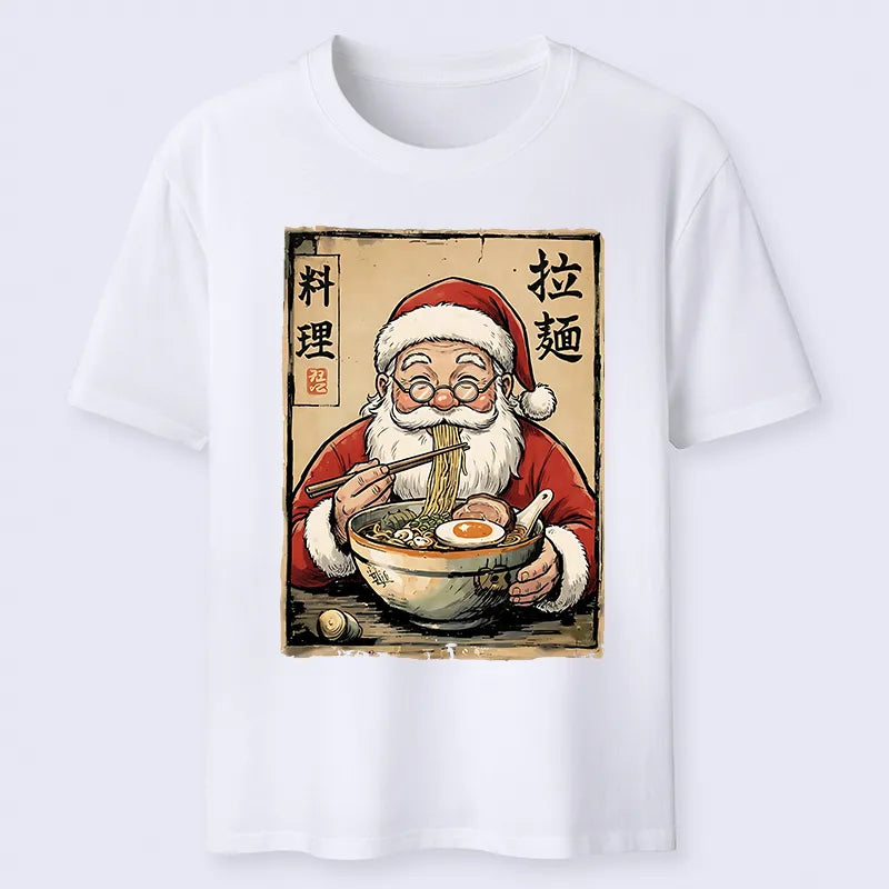 Kyoto-Lion Santa Eating Ramen Meme Classic T-Shirt
