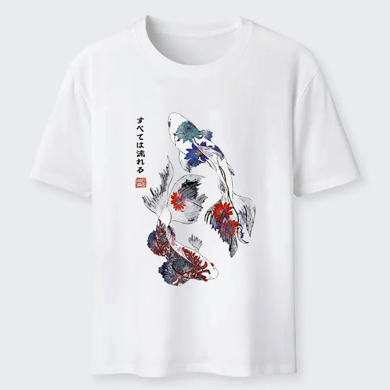 Comfortable Unisex Koi Fish T-Shirt for Daily Wear