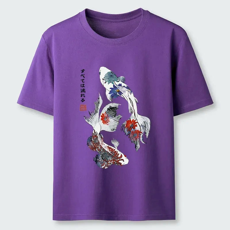 Comfortable Unisex Koi Fish T-Shirt for Daily Wear