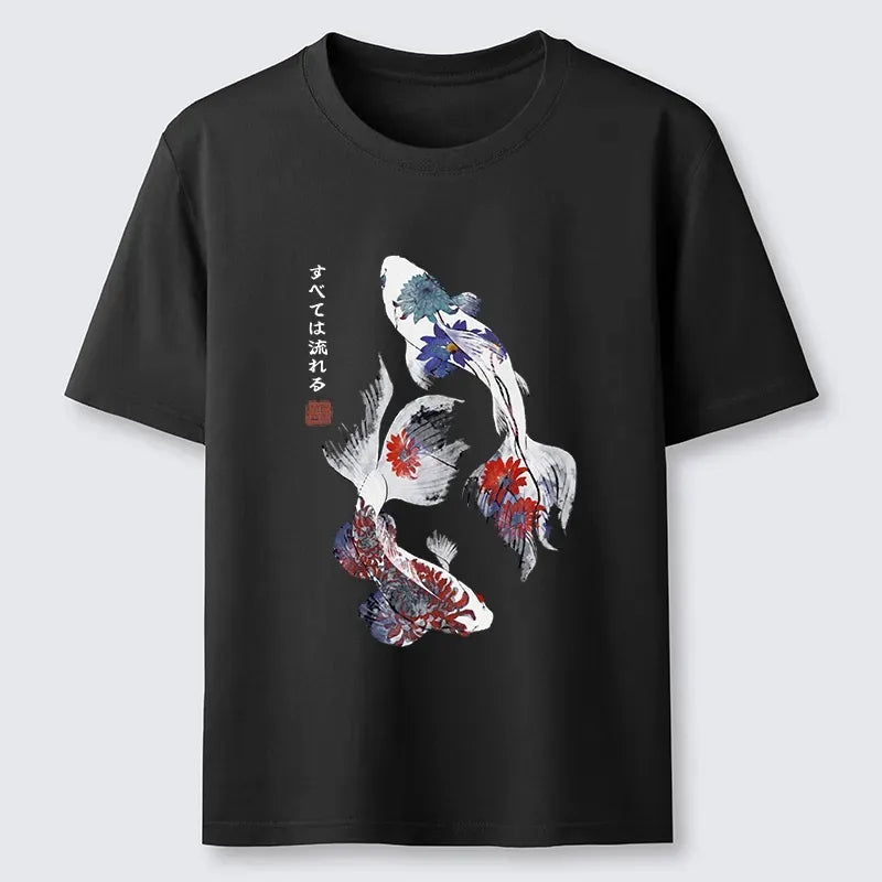 Comfortable Unisex Koi Fish T-Shirt for Daily Wear