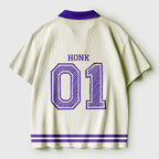 Kyoto Lion Funny Japan Retro Polo Shirt