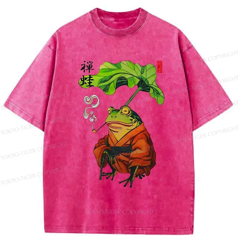 Kyoto-Lion Washed T-Shirt Best Seller