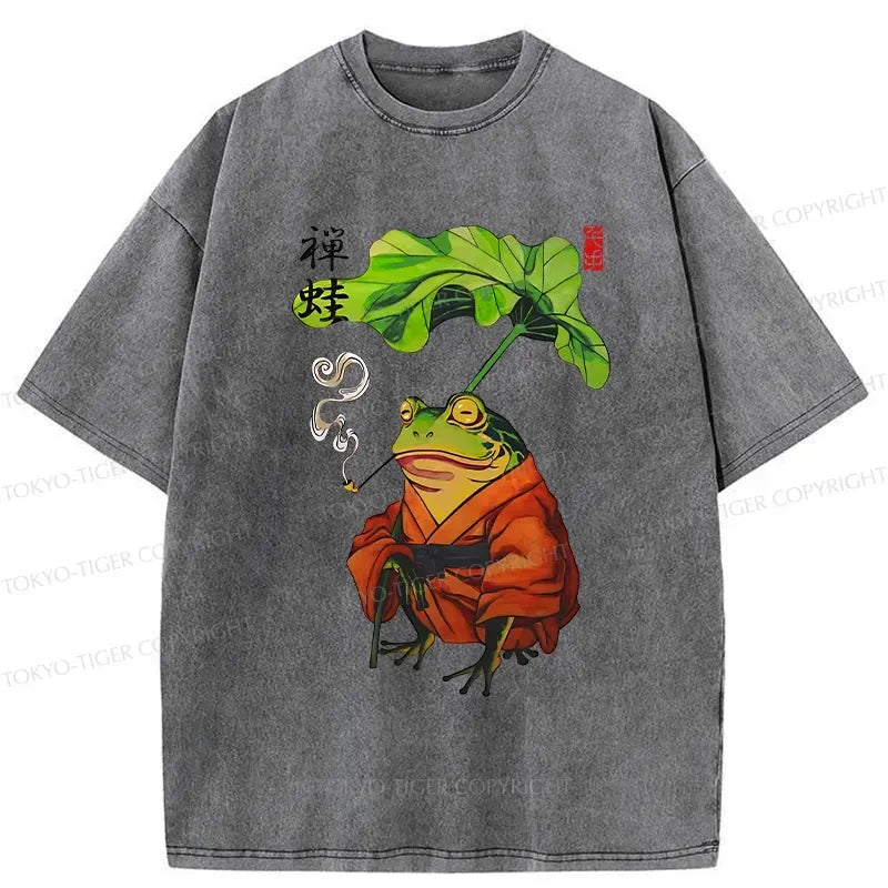 Japanese Zen Frog T-Shirt Gift Idea