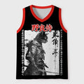 Kyoto-Lion Black Cat Samurai Vibe Mesh Tank Top