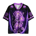 Funny Sea Flowers Mesh Jersey on Sale