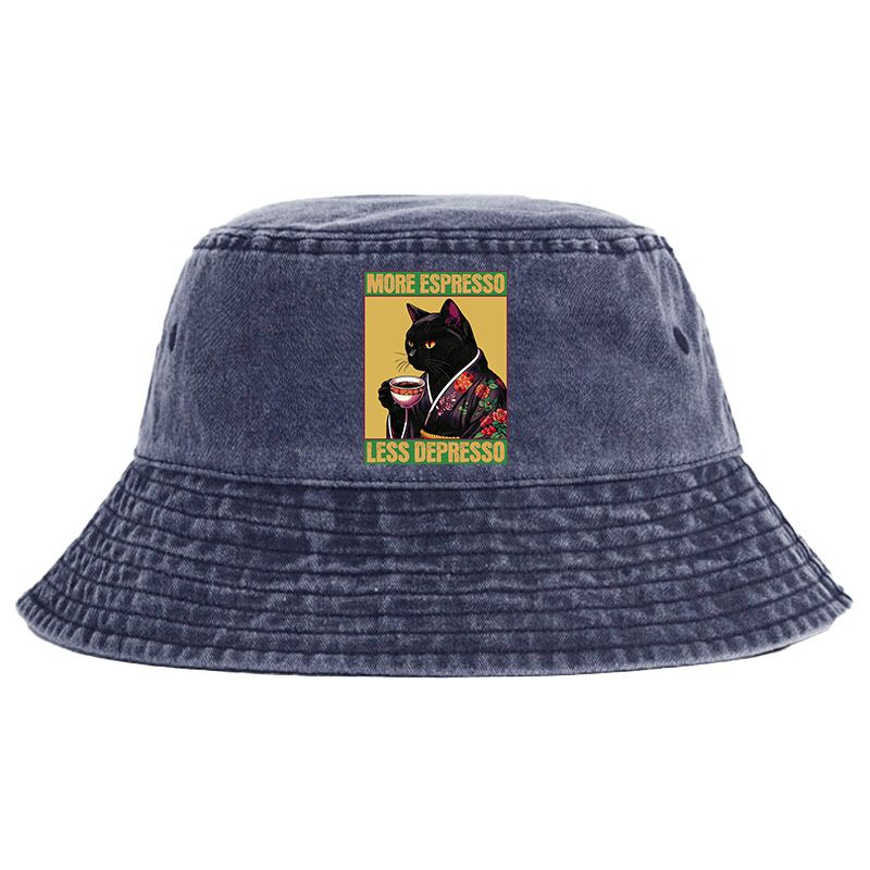 Retro Japanese Streetwear Bucket Hat
