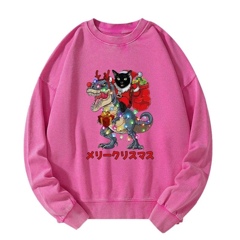 Japanese Kyoto Lion washed sweatshirt