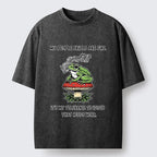 Frog on Red Spotted Mushroom T-Shirt Gift Idea