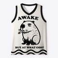 Kyoto-Lion Smoking Capybara Mesh Tank Top