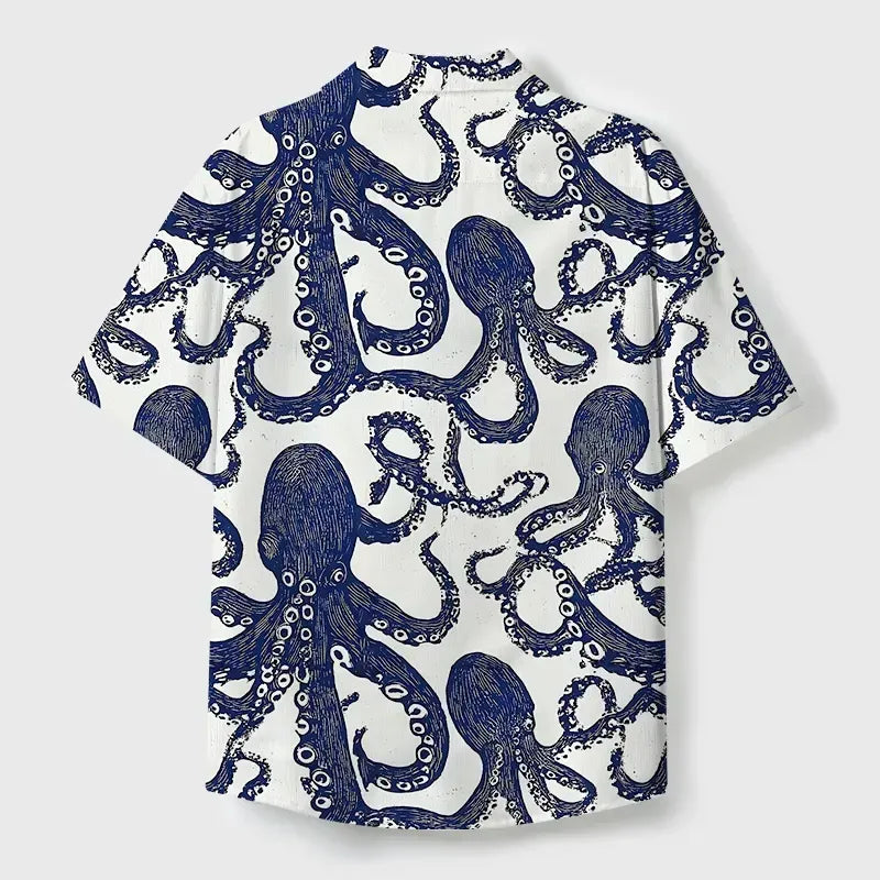 Vintage Kyoto-Lion Shirt for Vacation