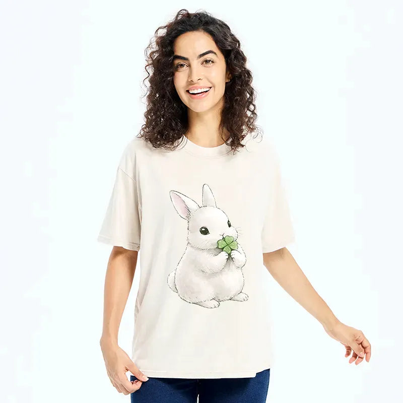 Vintage Rabbit T-Shirt for Streetwear
