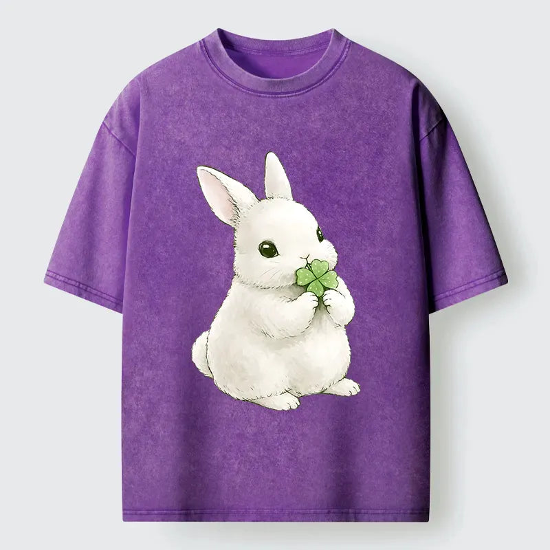 Vintage Rabbit T-Shirt for Streetwear