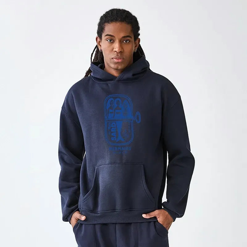 Japanese Mythical Mermaid Hoodie for Daily Wear
