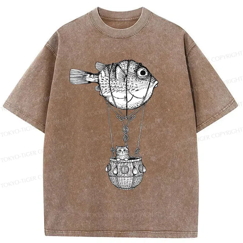 Vintage Japanese Art T-Shirt for Daily Wear