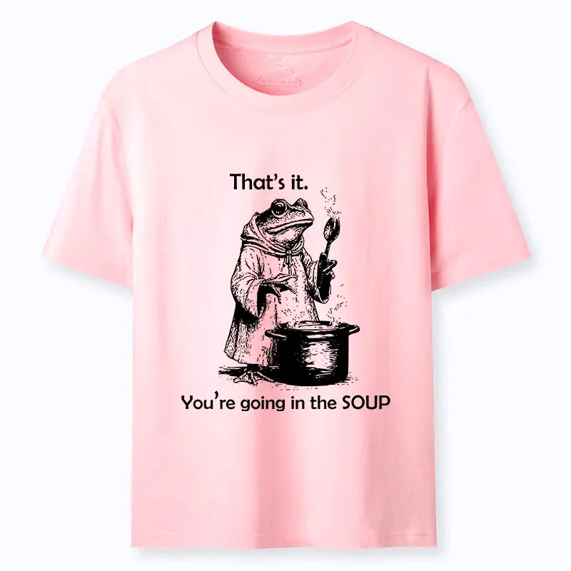 Frog Making Soup Japanese Classic T-Shirt