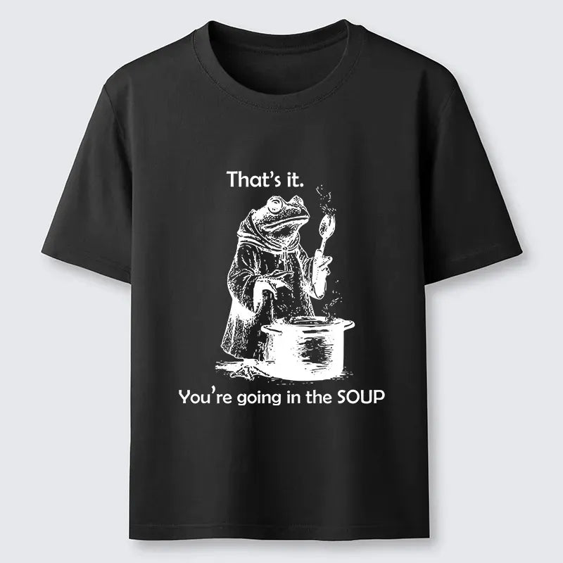 Kyoto-Lion Frog Is Making Soup Classic T-Shirt