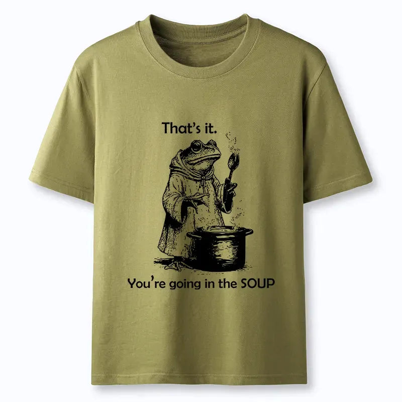 Frog Making Soup Japanese Classic T-Shirt
