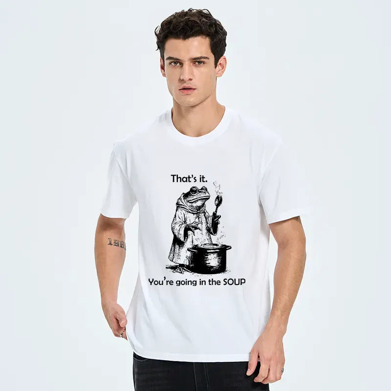 Kyoto-Lion Frog Is Making Soup Classic T-Shirt