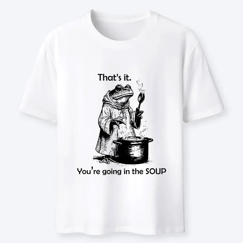 Frog Making Soup Japanese Classic T-Shirt