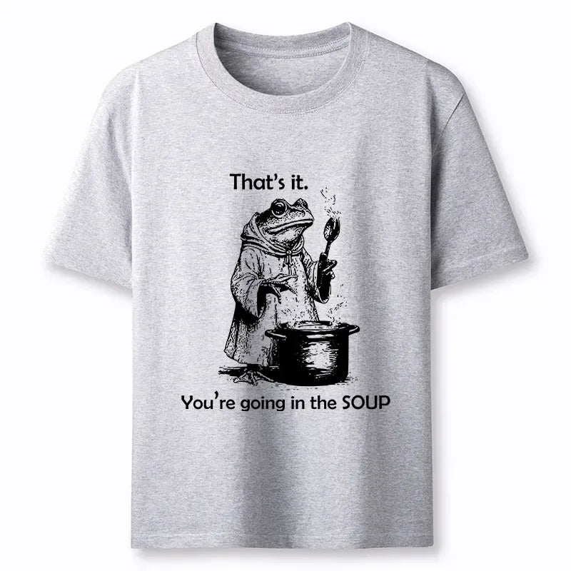 Frog Making Soup Japanese Classic T-Shirt