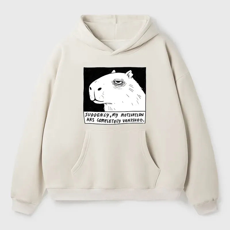Kyoto-Lion Power Has Completely Disappeared Adult Fleece Hoodie