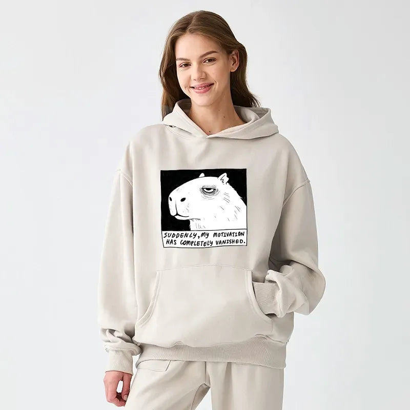 Japanese Kyoto Lion Hoodie for Streetwear