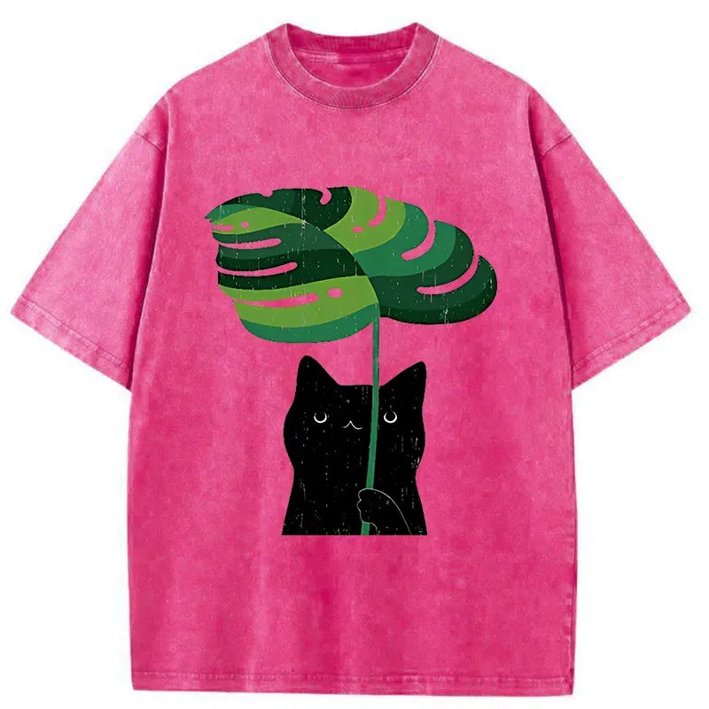 Japanese Cat T-Shirt for Daily Wear