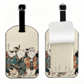 Ukiyo-e Cat Luggage Tag On Sale
