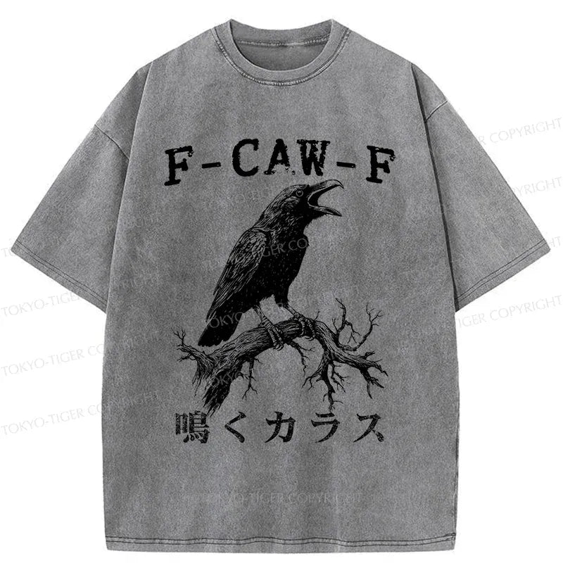Kyoto Funny Crow T-Shirt with Free Shipping