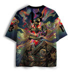 Kyoto-Lion Spirit Flames Mesh Jersey