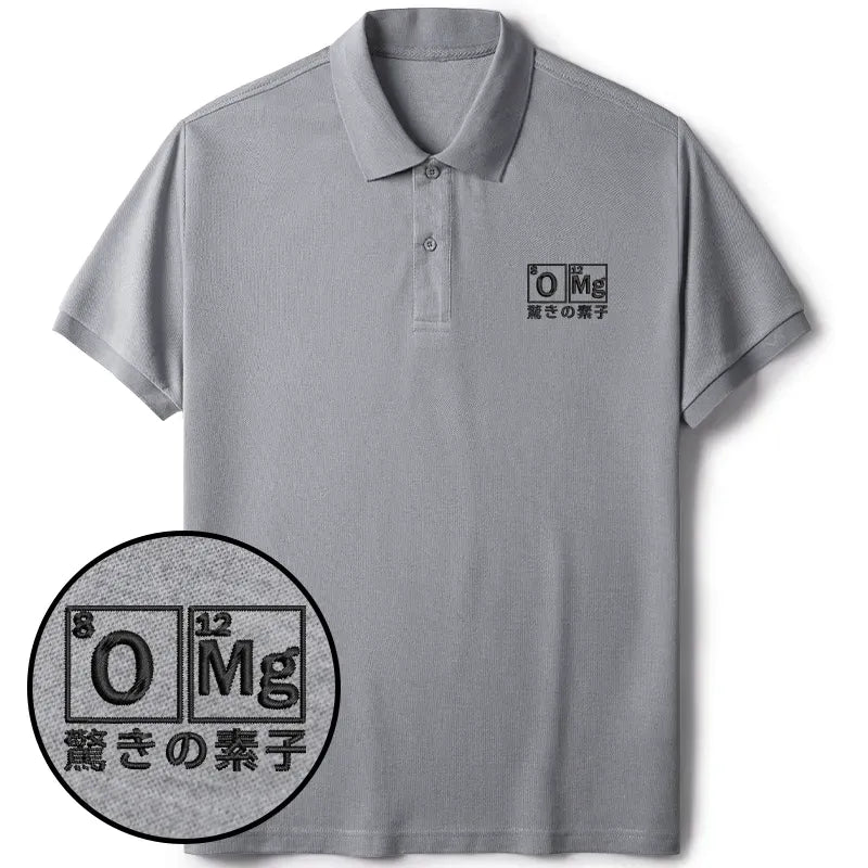 Japanese Embroidered Polo Shirt