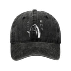 Japanese washed cap for daily wear