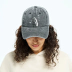 Japanese washed cap for daily wear